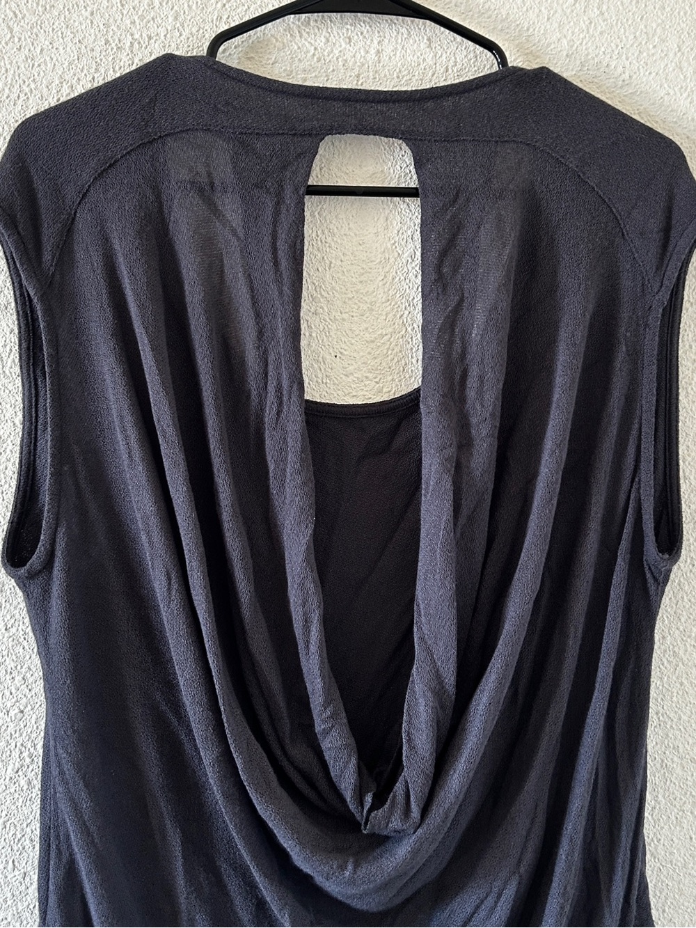 Fluxus Semi Share Dressy party Street Top Women’s Medium Gray